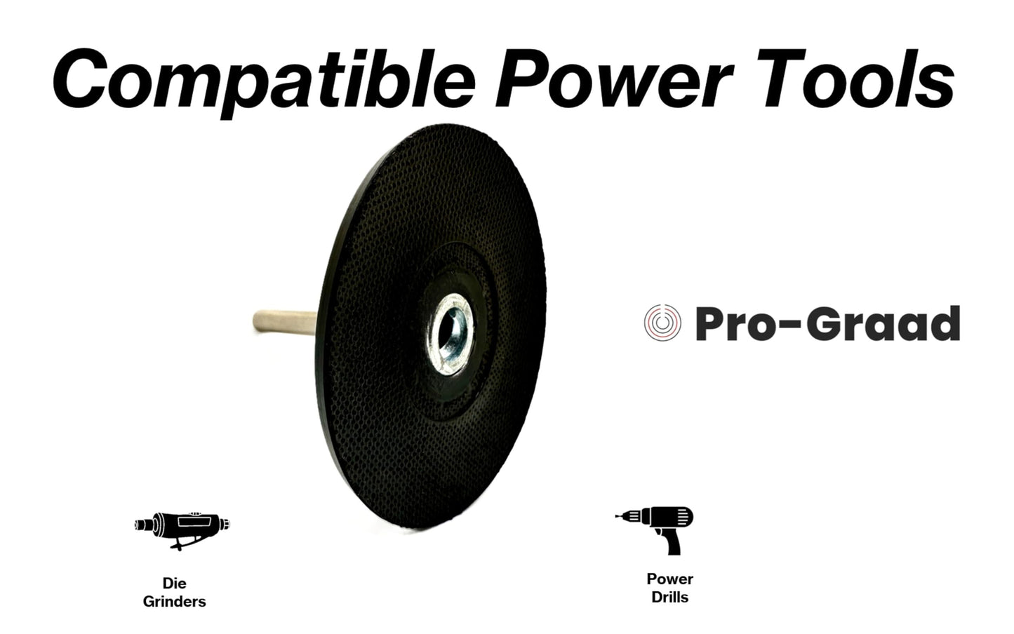 Pro-Graad Type R Quick Change Roll Lock Disc Pad Holder