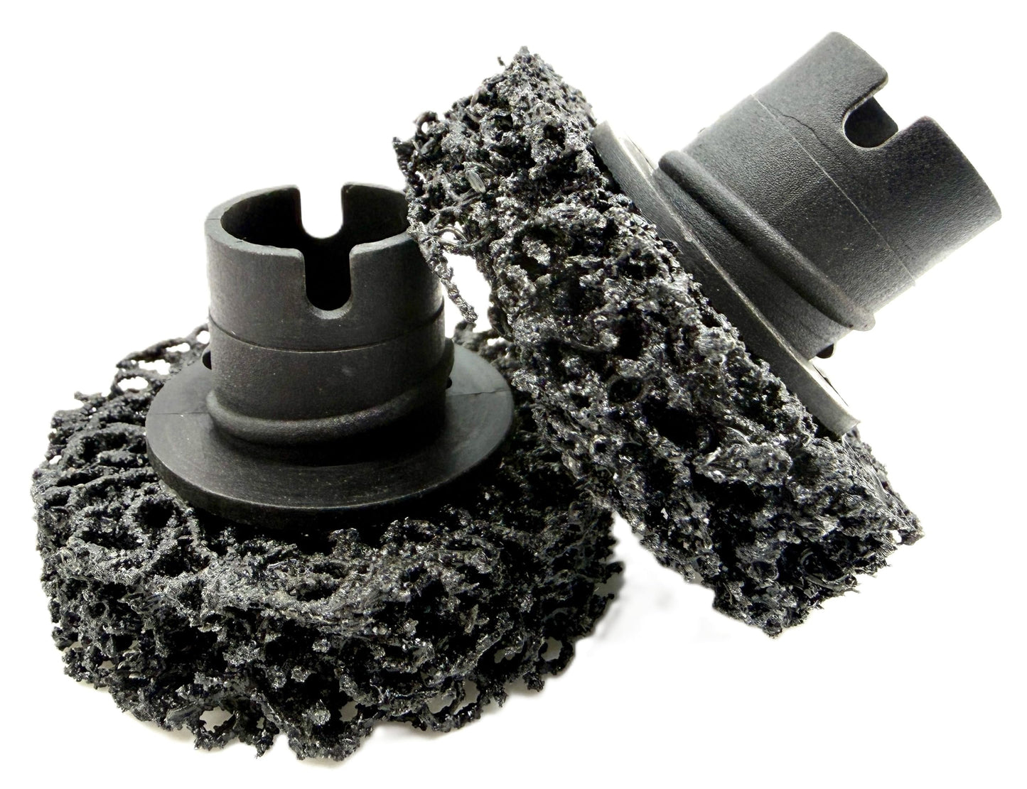Pro-Graad 45200 5 Pack 2” Black Brake Hub Cleaning Discs, Brake Drum & Rotors, Around Wheel Studs Rust Removal, Replacement Pads Compatible with Pro Graad Counteract Hub Buddy & 3M Pad Holders