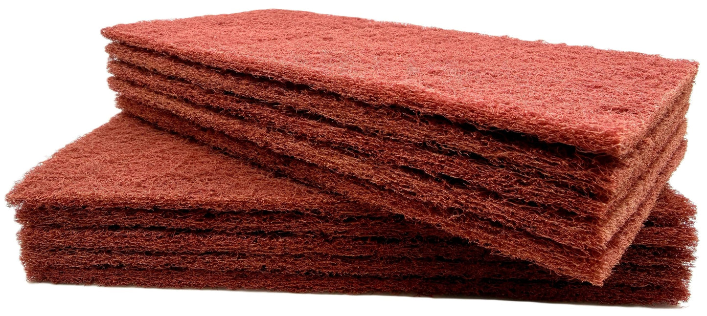Pro-Graad Durable Flex Hand Pad 4-1/2” x 9” – Very Fine Aluminum Oxide Non-Woven Abrasive, Flexible Surface Conditioning Pad for Cleaning, Finishing & Scuffing – Reusable, Rust-Free – 64659 – 25 Pack