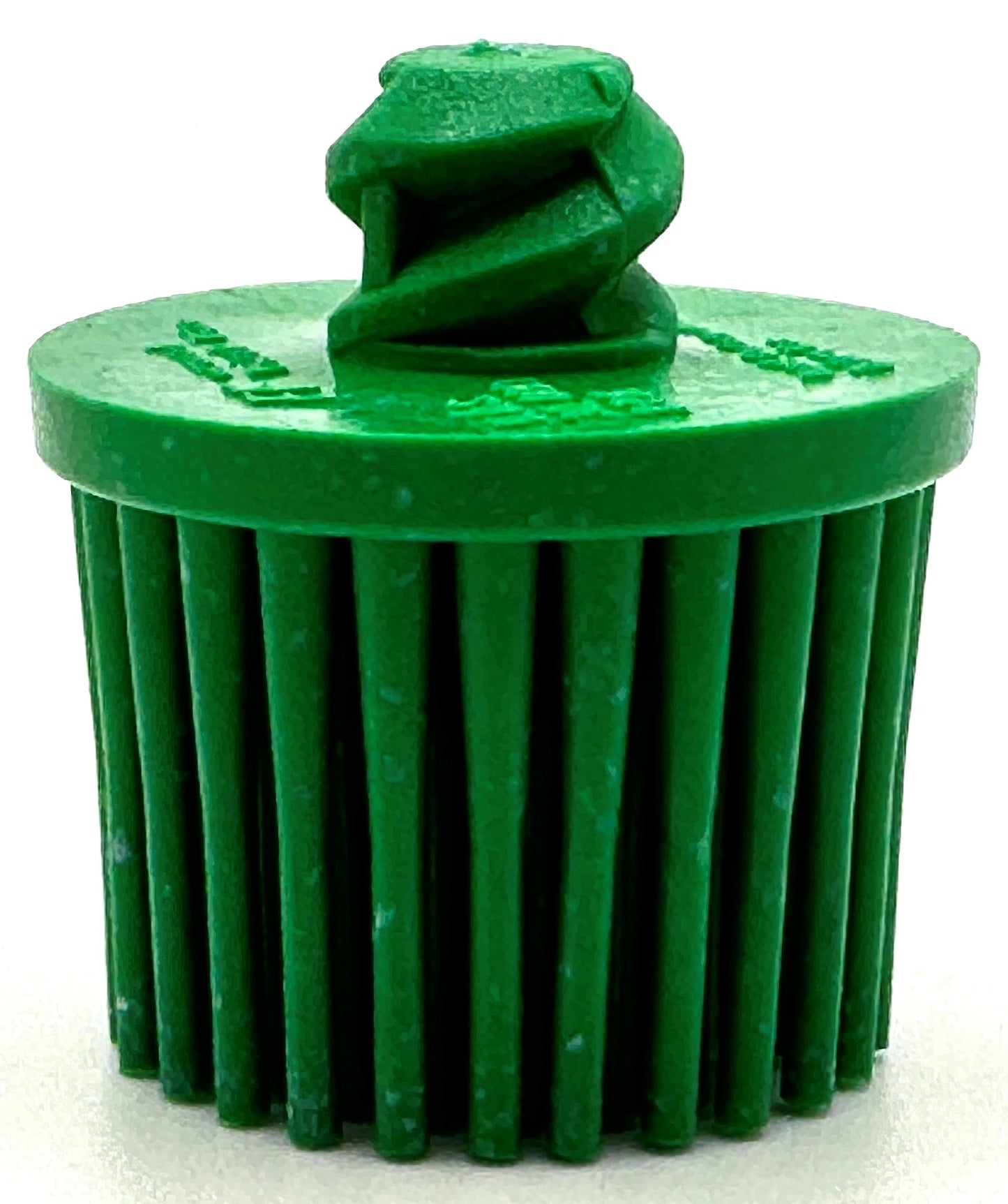 Pro-Graad 5 Pack 1" 50 Grit Green R-Type Bristle Disc | Ceramic-Aluminum Oxide Abrasive Bristle Disc with Quick Change Roll Lock, Pack of 5, Green