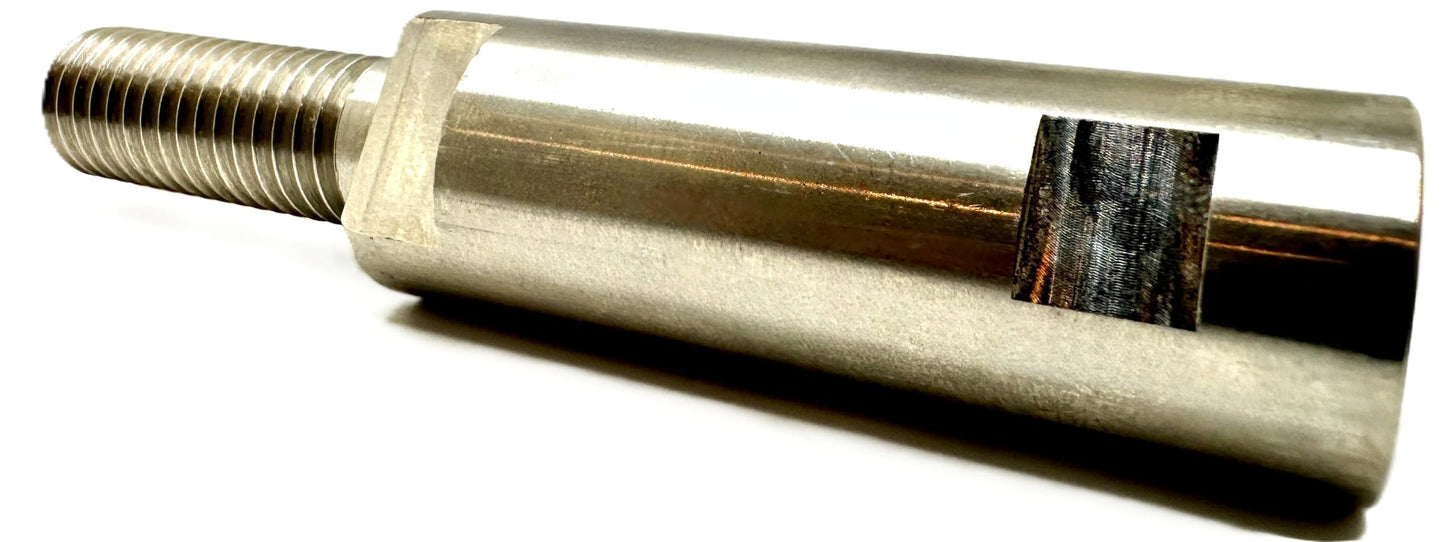 Pro-Graad 4-1/2" Stainless Angle Grinder Arbor Extension, 1-1/2” Thread Length, Additional Threads On Power Tools with 5/8”-11 Thread Arbor, Angle Grinder Extender Shaft for Buffing & Airway Wheels