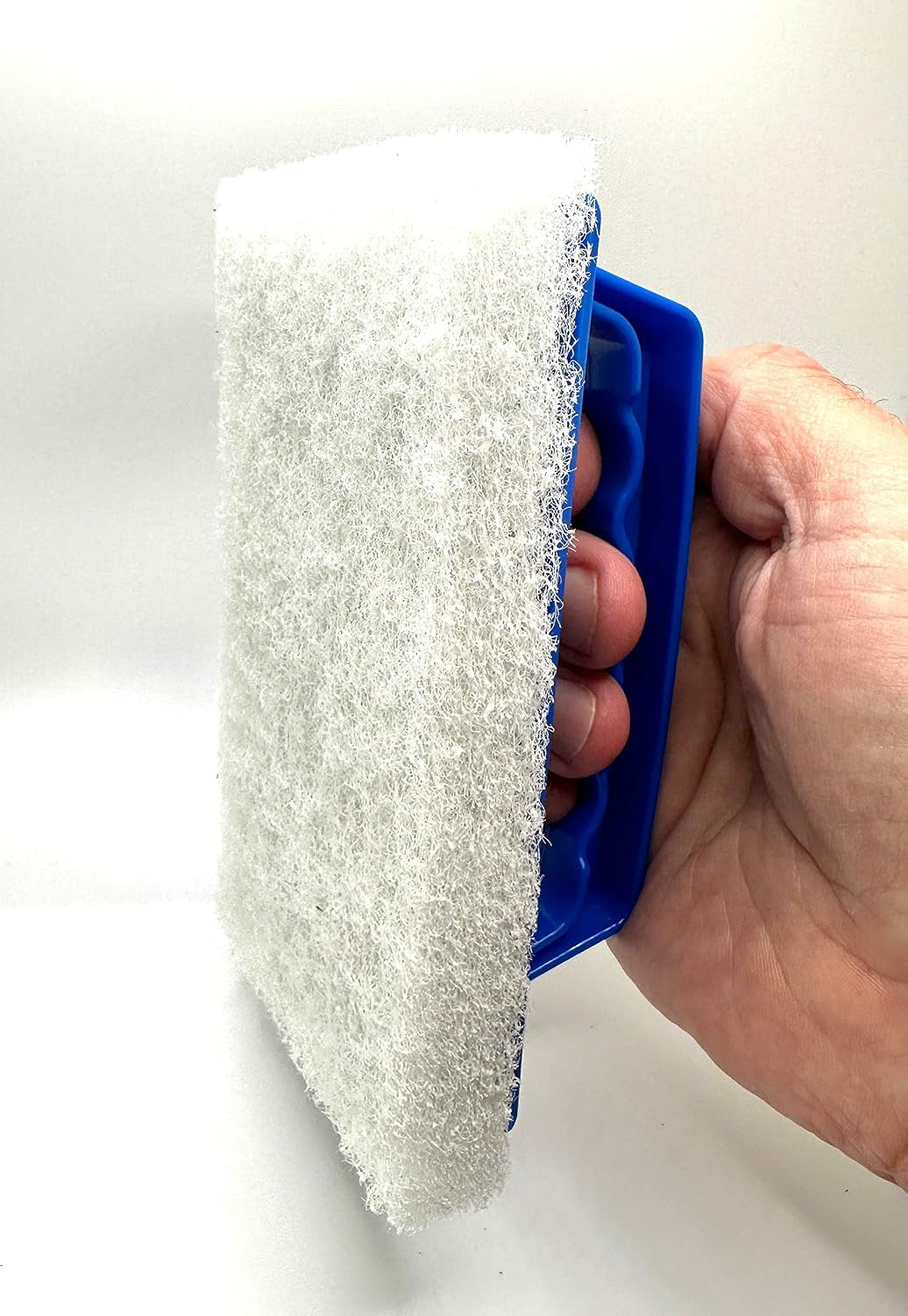 Pro-Graad Scrub Pad with Handle, 3pcs Scrub Pads with Reusable Handle, 3 Different Scrubbing Scouring Pads Kit for Bathroom, Kitchen, Teak, Grill, Boat Hull, Compatible with Star brite Pads