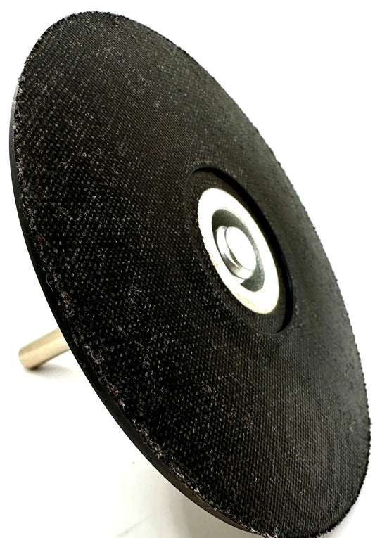 Pro-Graad 4" Type S Pad Holder for Quick Change Discs, 1/4" Shank, Type II, TS, S-Type Holder Mandrel, for Die Grinder, Grinding Polishing Paint Removal Sanding and Conditioning Discs
