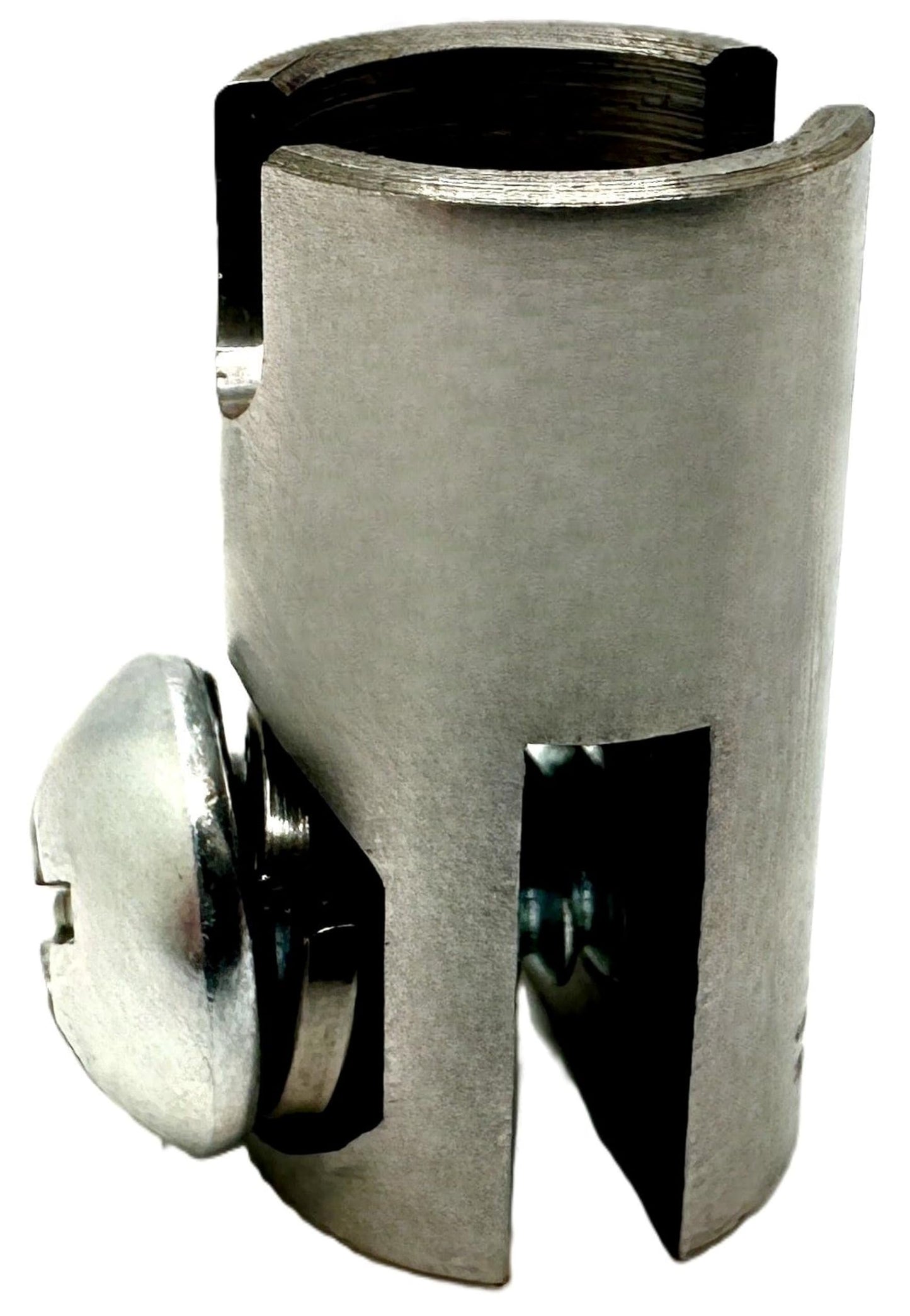 Pro-Graad 3/8E-FC Flow Fixer | 3/8” Drain Cable Repair End | Weld-On Female Slotted Connector Bit for Broken Drain Cleaning Machine Cables | Fits All 3/8” O.D. Drain Cables
