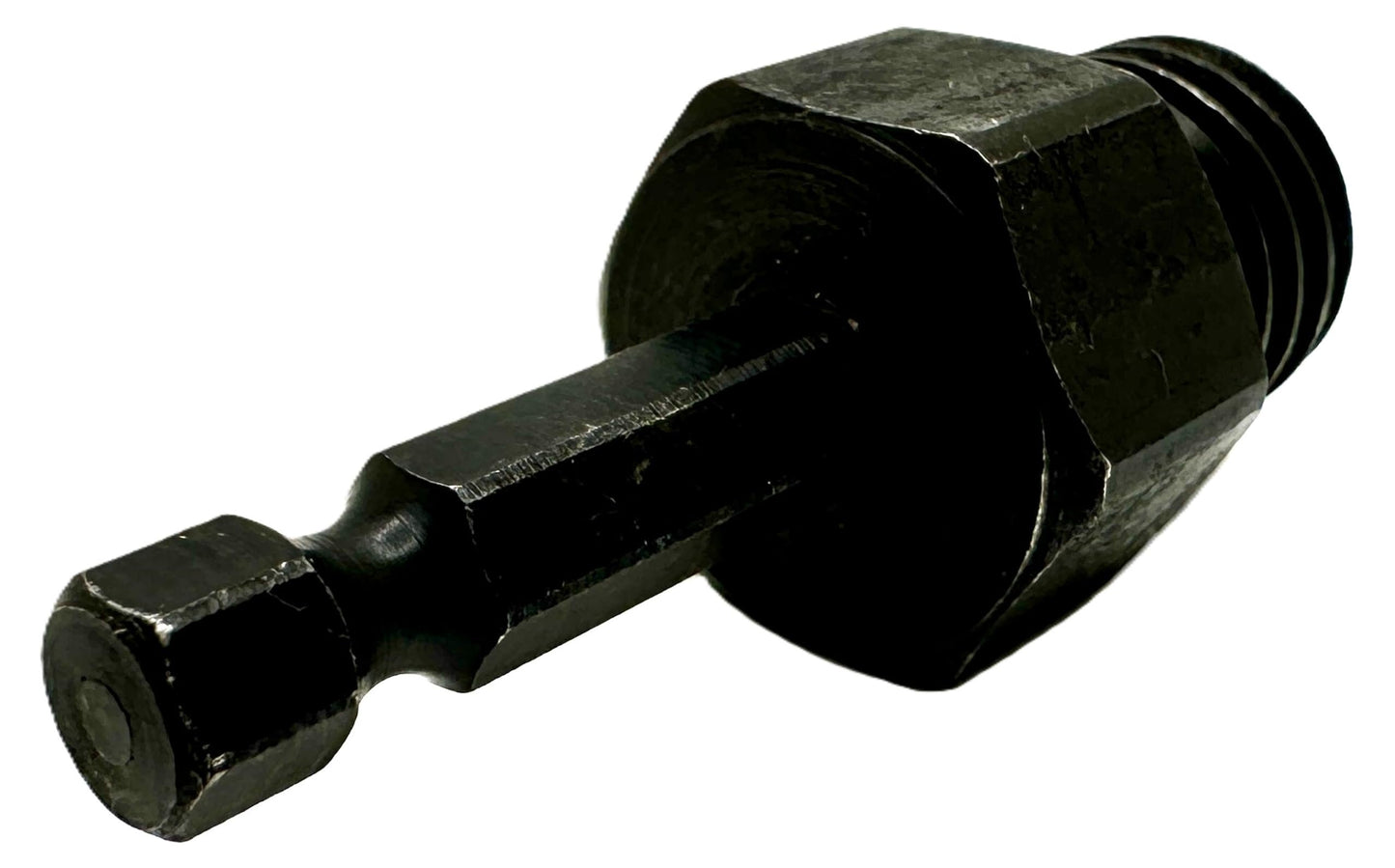 Pro-Graad DA3 5/8" to 1/4" Hex Drill Adapter Converts 2" to 6" Polisher Pad Backing Plates or Core Drill Bit with 5/8”-11 UNC Thread to 1/4" Hex Shank for Use with Drills and Drill Press (1 Pack)