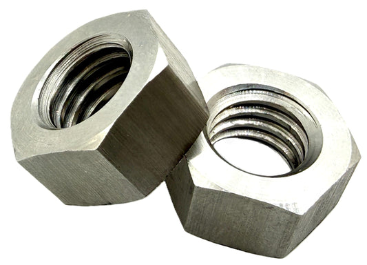 Pro-Graad 1/2-12 BSW Left Hand (Reverse) Thread, 304 Stainless Steel Hex Nut – Pack of 2