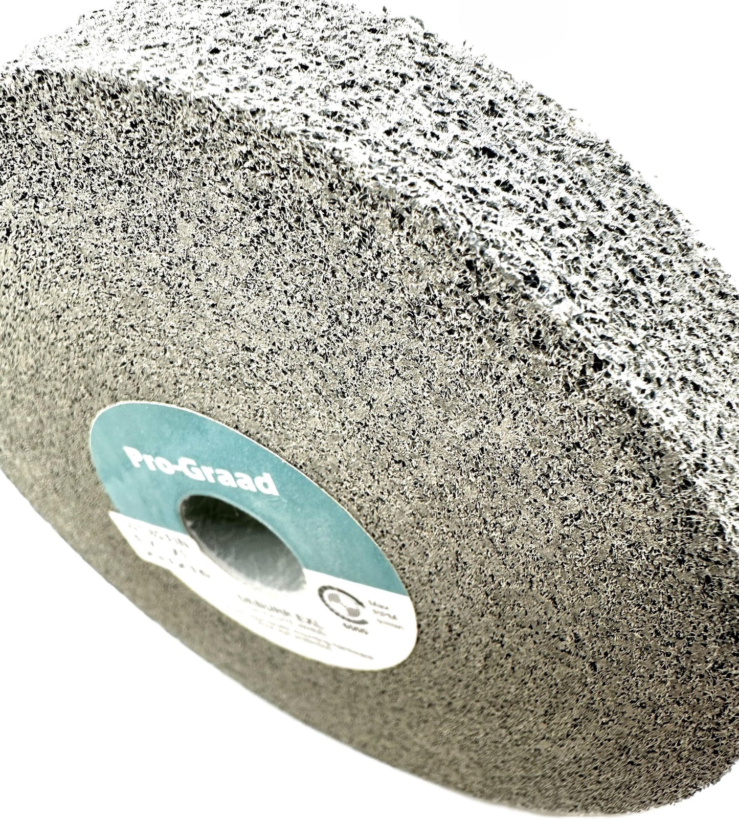 Pro-Graad SST Deburring Wheel - 6" x 1" x 1" 8S Fine Grit – Silicon Carbide – Excels on Titanium, Stainless & Tough Alloys, Deburring, Finishing and Polishing Wheel – Convolute – 01703 - (1 Pack)