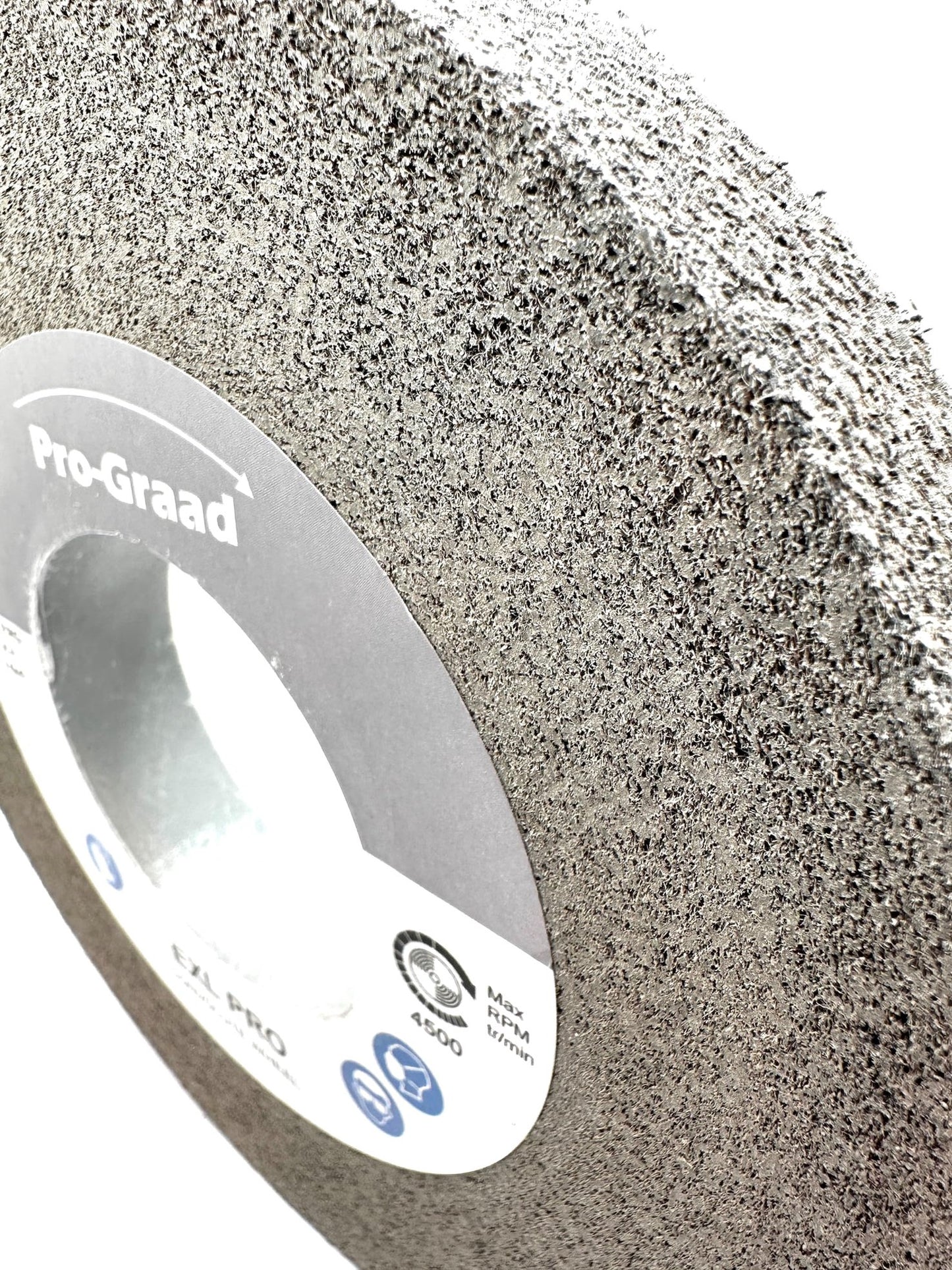 Pro-Graad EXL PRO Convolute Deburring Polishing Wheel - 8" x 1" x 3" 9S Fine Silicon Carbide - Professional Grade - Metal Deburring, Finishing and Polishing Wheel - 94908 - 1 Pack