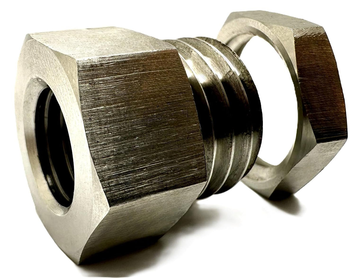 Pro-Graad 7/8” to 5/8-11 High Hub Angle Grinder Adapter for Core Bits, Diamond Blades & Cup Wheels, Converts 7/8” Center Hole to 5/8”-11 Female Threaded High Hub Arbor Bore Connection