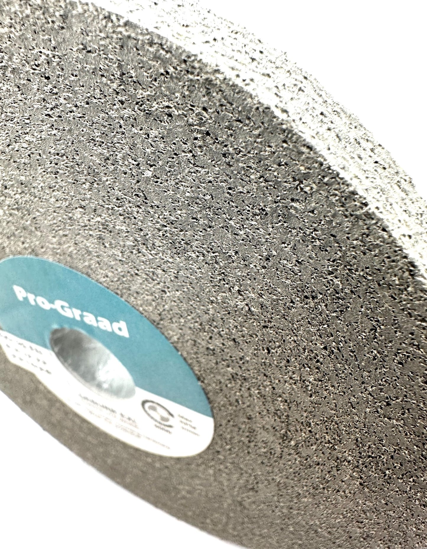 Pro-Graad EX3 Deburring Wheel - 6” x 1/2” x 1” 9S Fine Silicon Carbide – Metal Deburr, Finishing & Polishing Wheel - Highest Edge Retention & Durability - Aggressive Edge Deburring – 24026 - 1 Pack