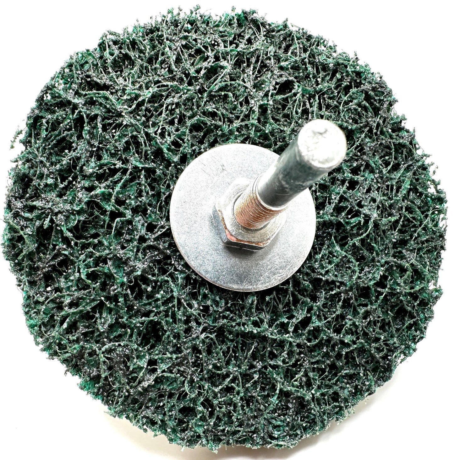 Pro-Graad 2 Pack 4” x 1/2” x 1/4" Shaft Clean & Strip XT Pro Extra Cut Disc, Extra Coarse Aluminum Oxide, Remove Heavy Rust Paint Coating Corrosion, Green, 21665, Pack of 2