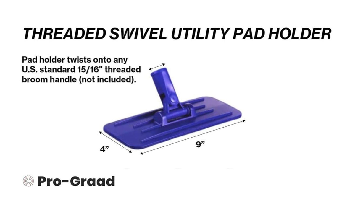 Pro-Graad Threaded Swivel Pad Holder Kit, 3 Piece