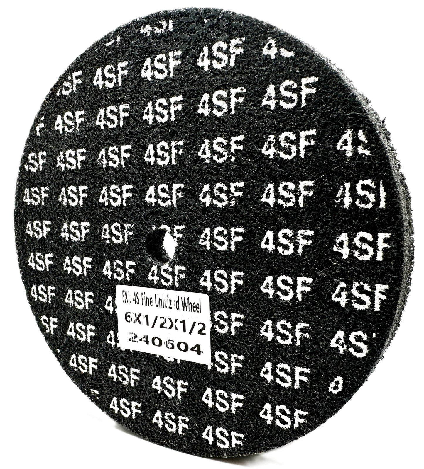 Pro-Graad EXL Unitized Wheel, Silicon Carbide, 6" Diameter x 1/2" Wide x 1/2" Arbor, 4S Fine | 15849 | (Pack of 1)