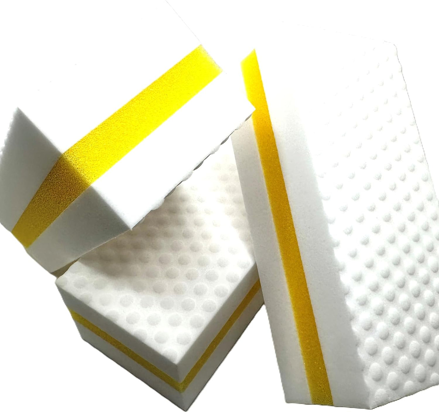 Premium XL Boat Erasers 3 Pack Magic Sponge Erasers Removes Marks Scuffs Grime & Dirt | Clean Fiberglass Gelcoat Vinyl Plastic Hull | 3 Pack - 6" x 2.75" x 2"
