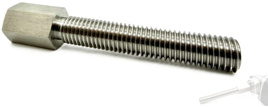 Pro-Graad Angle Grinder Extender Shaft 13060 5/8-11 Female to 5/8-11 Male Threaded Adapter 4-1/2” Length Extension with 3-1/2” Threads, Max 2-1/2” Wheel Width