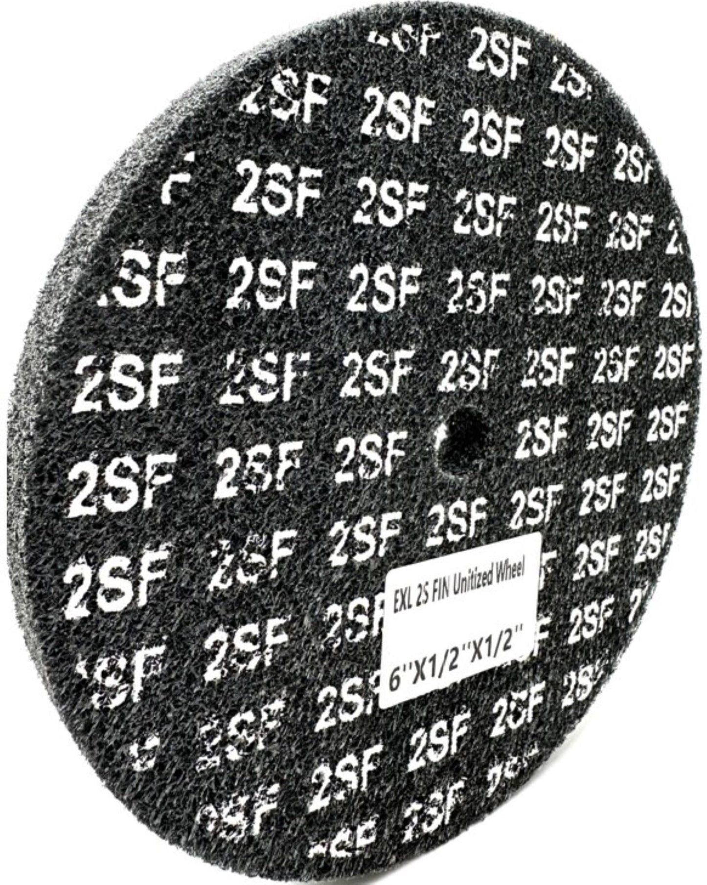 Pro-Graad EXL Unitized Wheel, Silicon Carbide, 6" Diameter x 1/2" Wide x 1/2" Arbor, 2S Fine | 13719 | (Pack of 1)