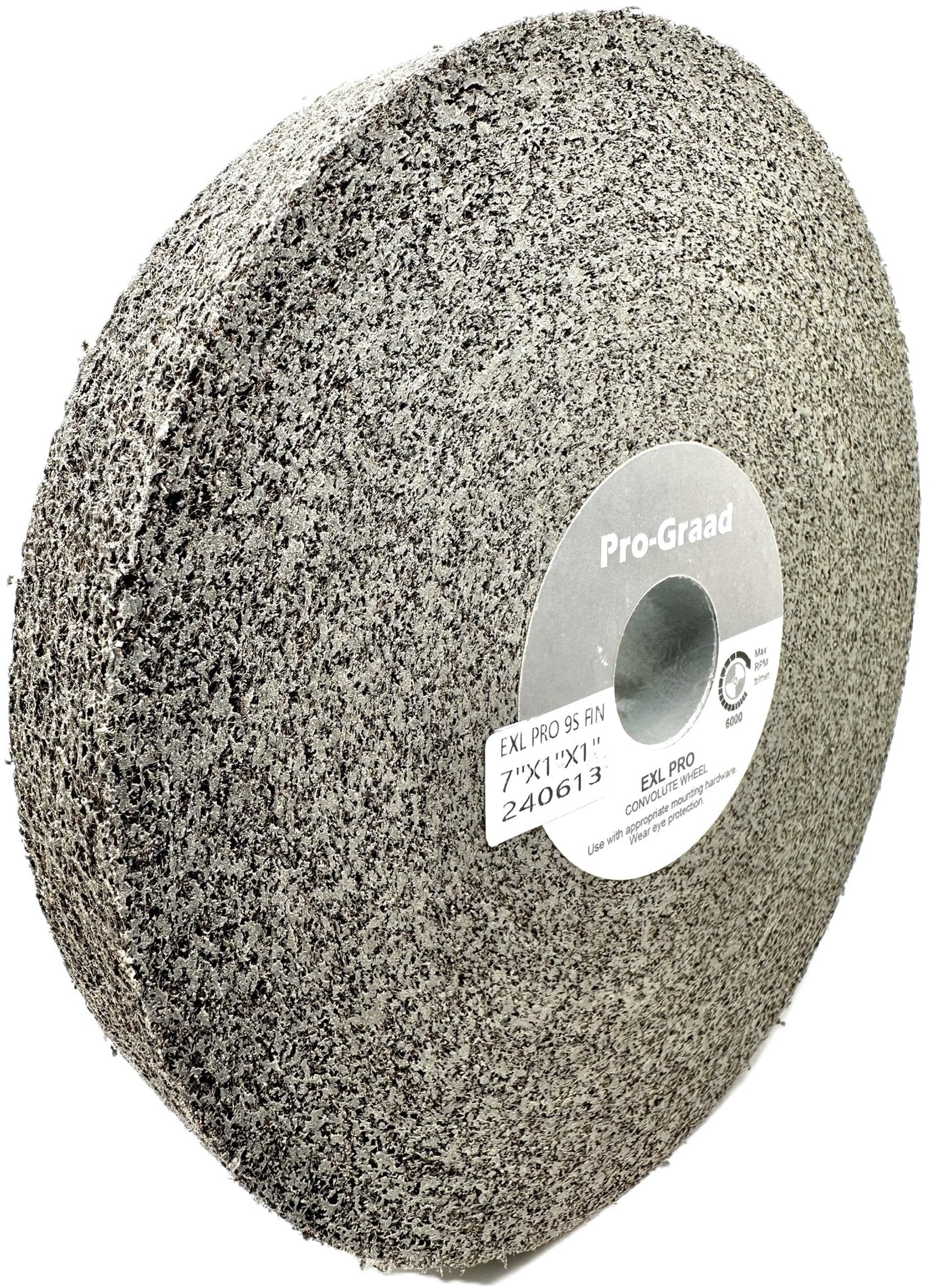 Pro-Graad EXL PRO Convolute Deburring Wheel - Metal Deburring, Finishing and Polishing Wheel