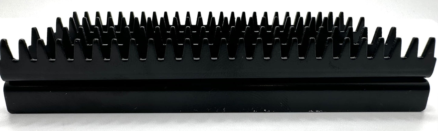 Pro-Graad 6 Pack Buff Rake Metal Plate Replacement,Buffing Wheel Rake Teeth Head with 12 Set Screws, Buff Rake Tool, Dress and Clean Buffing Wheel Surface for Compound and Residue Cleaning, Pack of 6