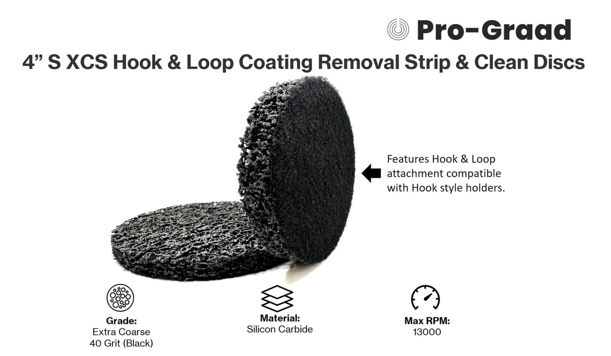 S XCS Hook & Loop Coating Removal Strip & Clean Discs