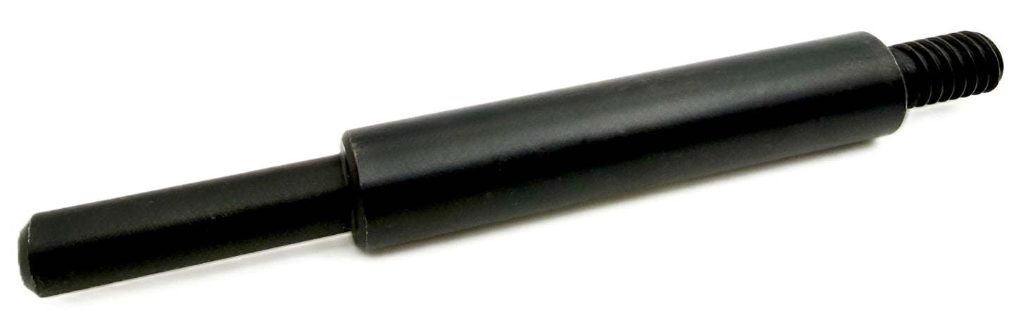 Pro-Graad MM20-4 1/4-20 Threaded Overlap Slotted Disc, Square Pad, Cross Pad, Cross Buff Quick-Change Mandrel, 3.5" Overall Length, 1/4" Shank Diameter, ¼”-20 Thread Size