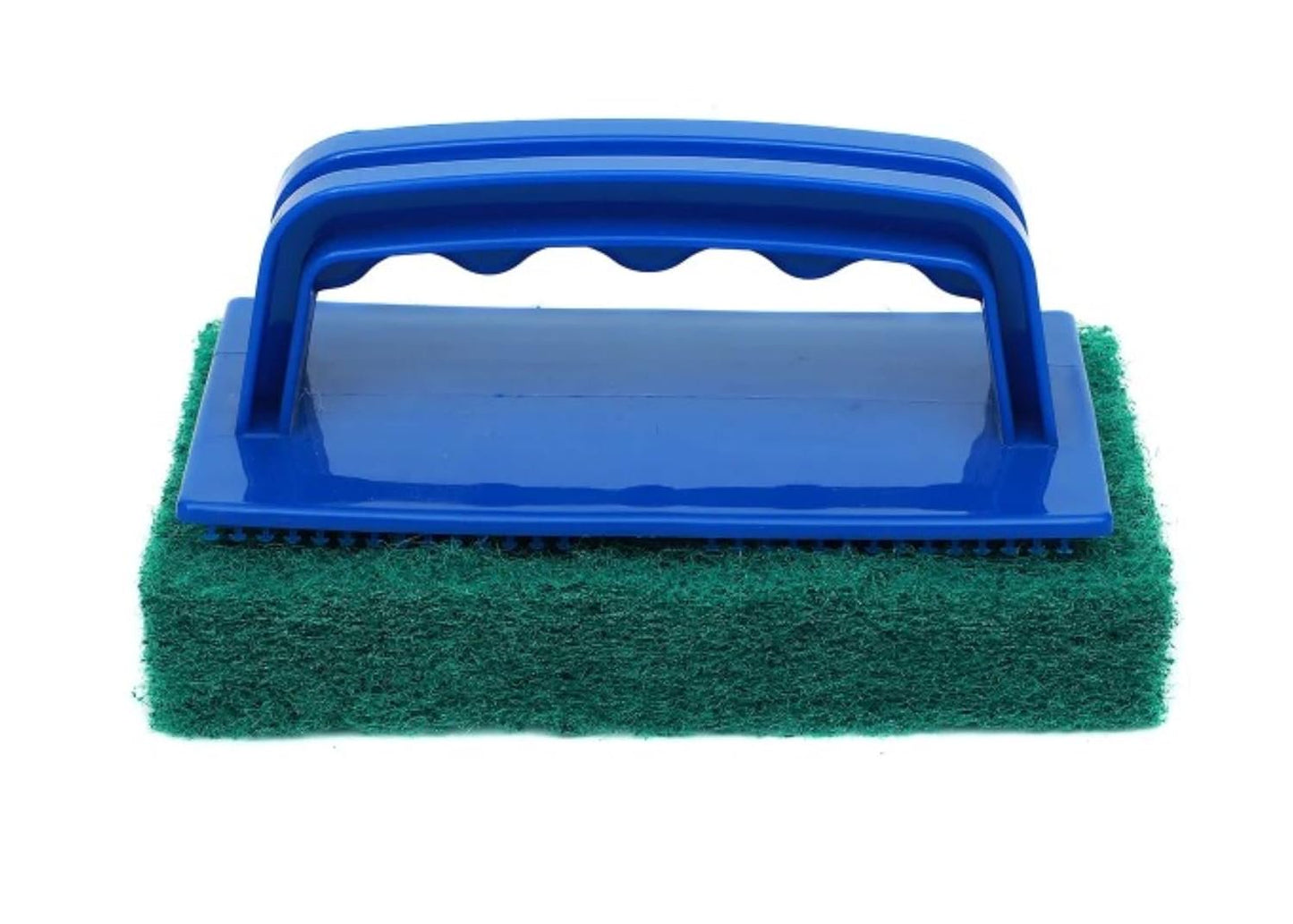 Pro-Graad 6pcs Scrubbing Pad Kit Interchangeable Reusable Handle | 5 Different Scrubbing & Scouring Pads: Red, White, Blue, Green, Black | for Bathroom, Kitchen, Grill, Teak, Boat Hull Bottom Cleaning