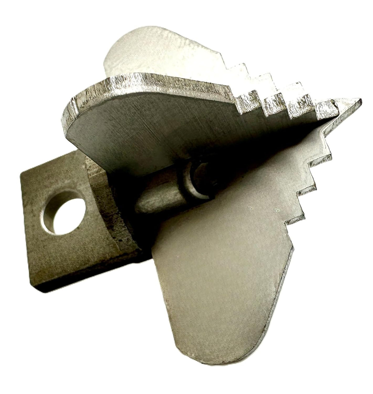 Pro-Graad 2-1/2” Spear 4 Flute Flow Fixer Drain Cleaner Plumbing Snake Cutter Head for 3” – 4” Pipes, Clears & Scrapes Inner Walls, Fits 3/8” 1/2" or 9/16” Cables, Commercial & Residential Use