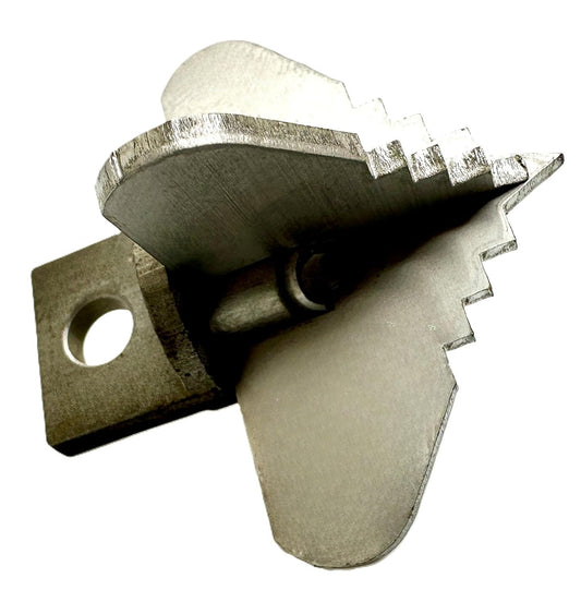 Pro-Graad 2-1/2” Spear 4 Flute Flow Fixer Drain Cleaner Plumbing Snake Cutter Head for 3” – 4” Pipes, Clears & Scrapes Inner Walls, Fits 3/8” 1/2" or 9/16” Cables, Commercial & Residential Use