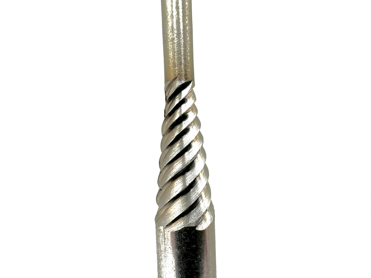 Pro-Graad Porting Mandrel 6", CR-9-6 Premium High Speed Steel Coarse Thread Extra Shank Length Cartridge & Spiral Roll Mandrel, 1/8" Pilot Diameter x 3/4" Pilot Length x 1/4" Shank x 6" Overall Length