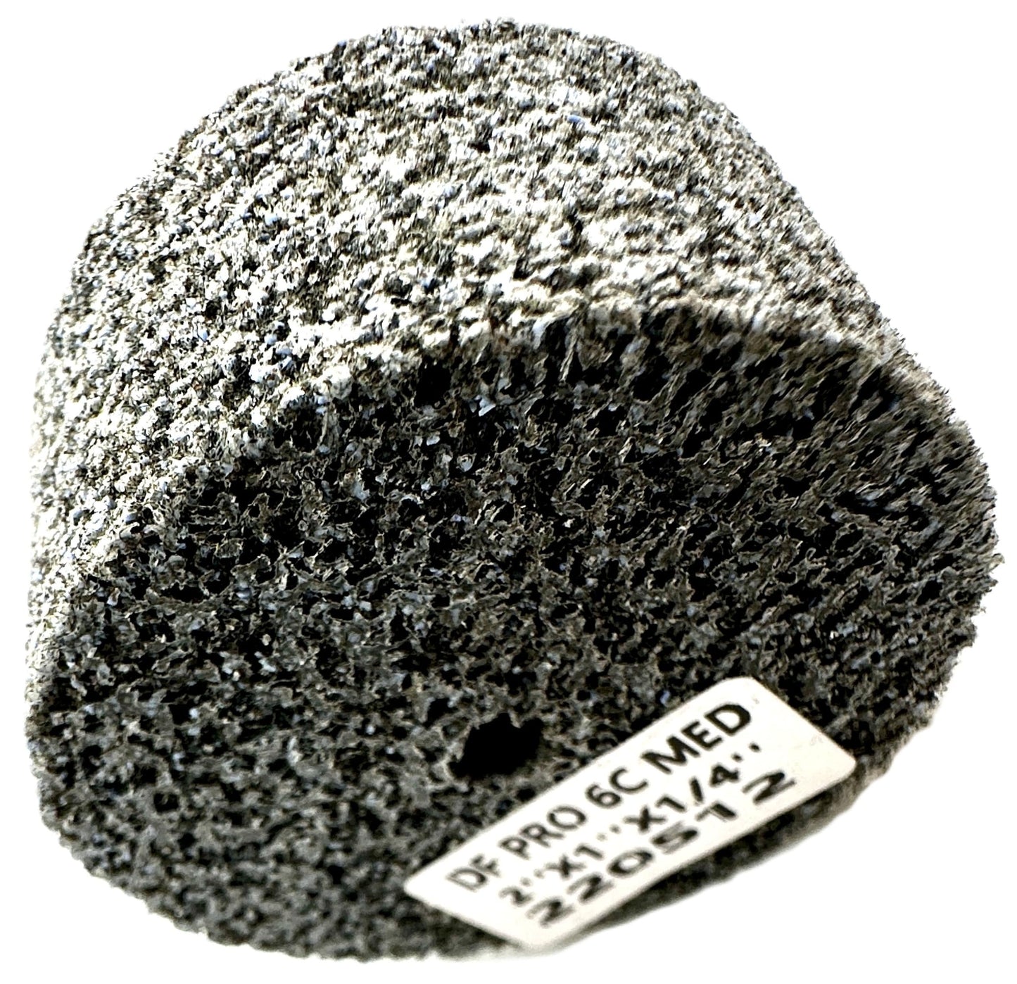 Pro-Graad 2 Pack 2” x 1” x 1/4” 6C MED+ Deburr & Finish PRO Unitized Wheel – Fast Burr Removal, Long-Lasting, Minimal Dust, Precision Cutting for Deburring, Finishing & Blending, 65058