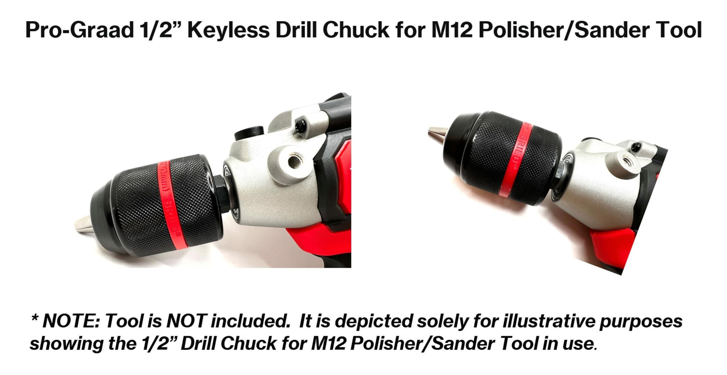Adapters for M12 Polisher/Sander Tool
