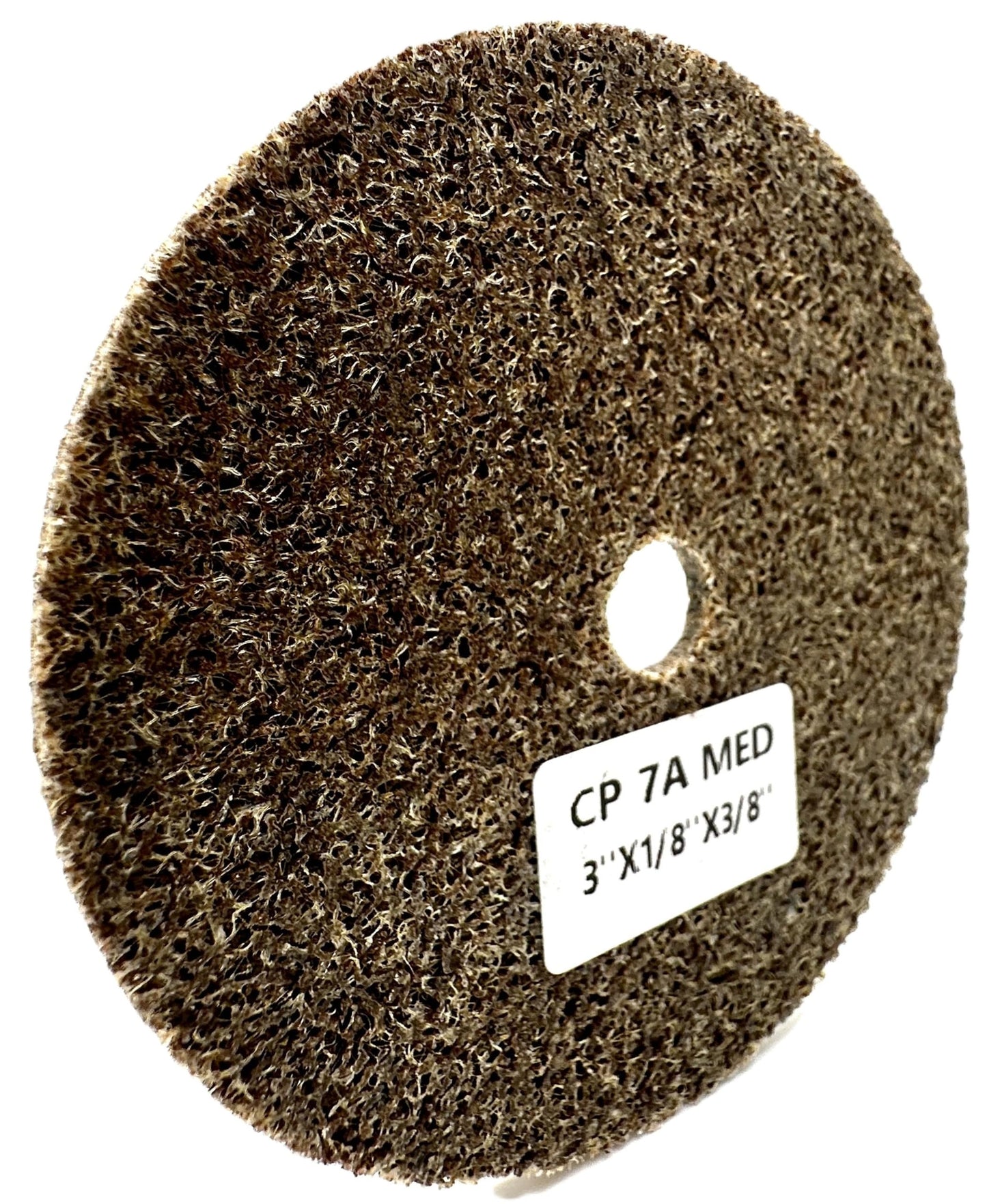 Pro-Graad 5 Pack 3” x 1/8” x 3/8” 7A MED Cut & Polish Unitized Wheel – durable, aggressive for tough blending, finishing & deburring stainless, carbon steel & high-nickel alloys, 17250