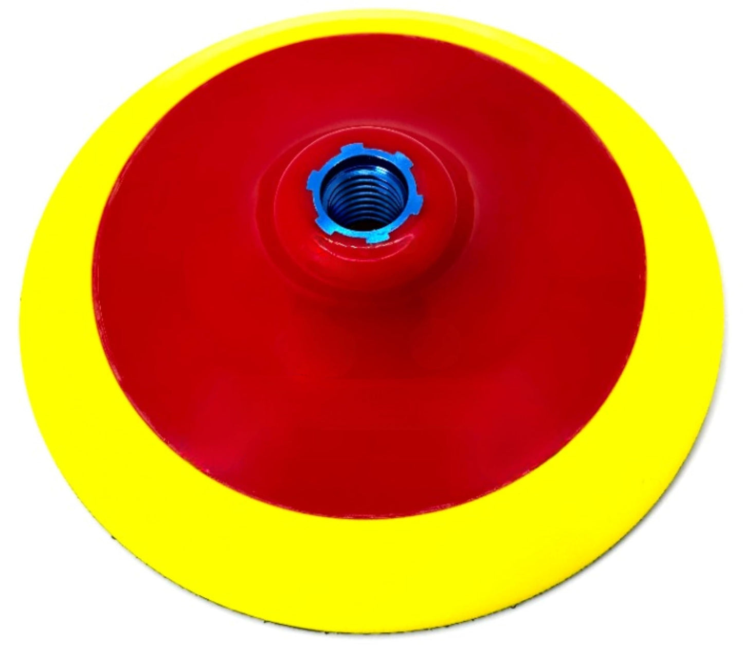 Pro-Graad 6" Premium Hook and Loop Backing Plate for Sanding, Polishing Buffering Pads, Backer Pad with 5/8”-11, 6 inch Backup Pad for Angle Grinder Drill Polisher Buffer – with Drill Adapter