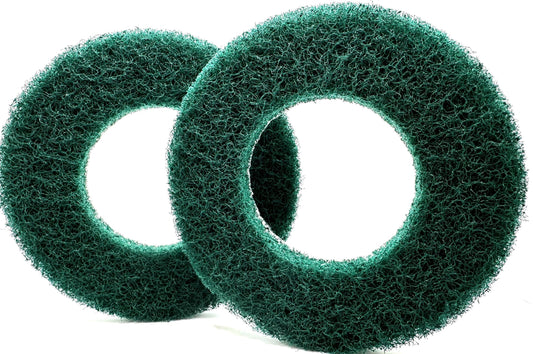 Pro-Graad 2 Pack 6” Replacement Pad for Hub Cleaning Tool, Hook & Loop Brake Wheel Hub Cleaning Disc, Ideal on Aluminum Surfaces, Compatible for Bilitools, Steelman, Hazet & Mueller-Kueps Holders