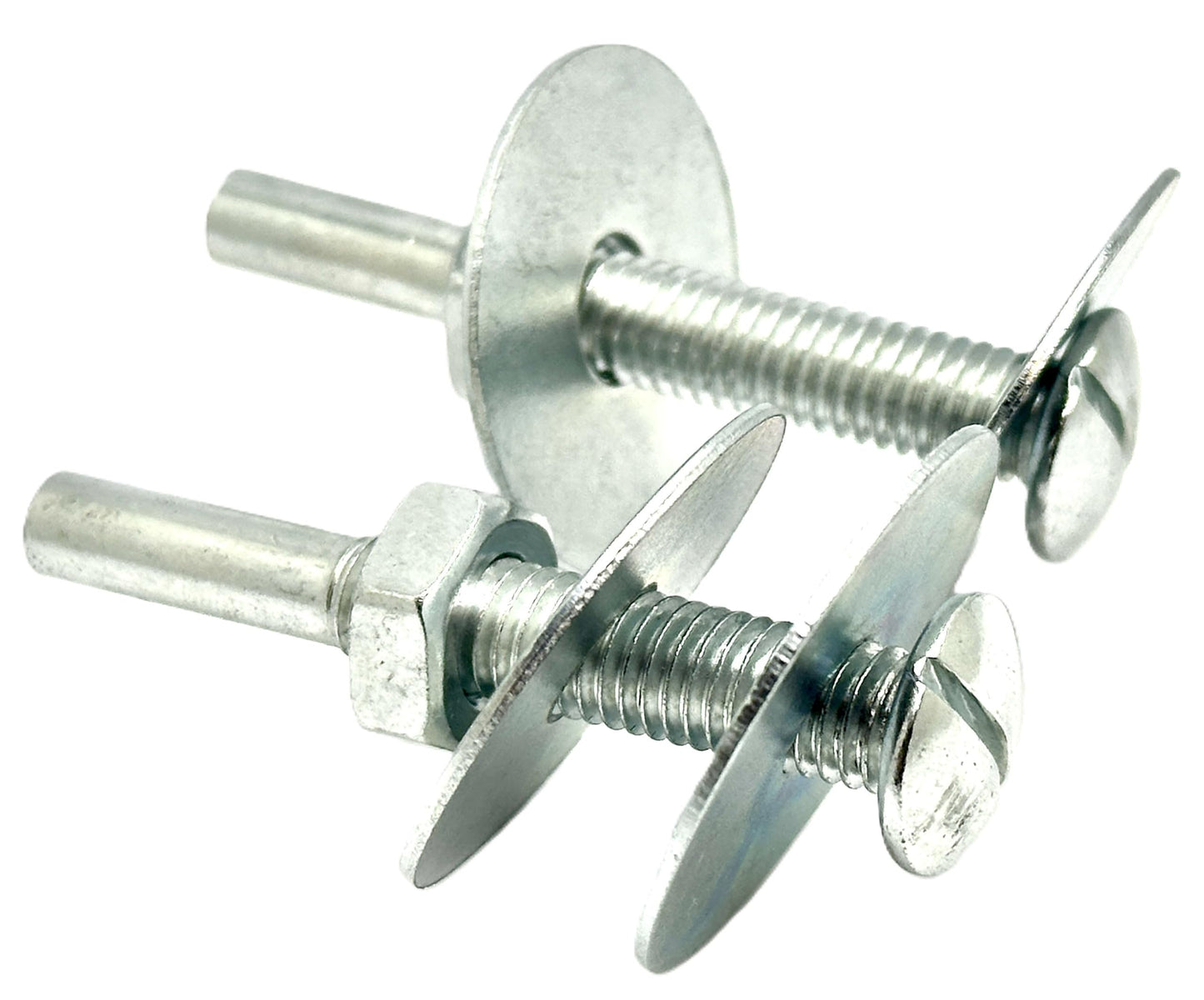 Pro-Graad 2 Pack 933 Unitized Wheel Mandrel, 2” x 1/4” x 1-1/4”, for attaching 2” – 4” Diameter – 1/4” Center Hole Buffing, Polishing, Unitized Wheels to Rotary Tools, Pack of 2