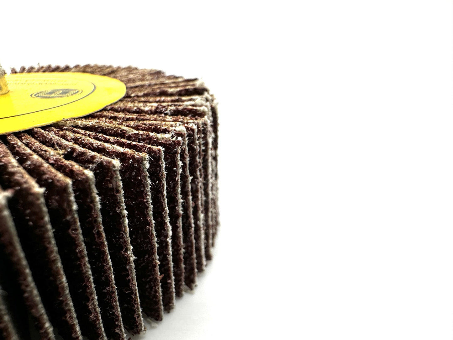Pro-Graad SuperGrindz 10 Pack 3" x 1" x 1/4" 60 Grit Aluminum Oxide Shank Mounted Abrasive Flap Wheels, Ideal for Metal, Wood, Grinding, Blending, Polishing, Rust & Paint Removal