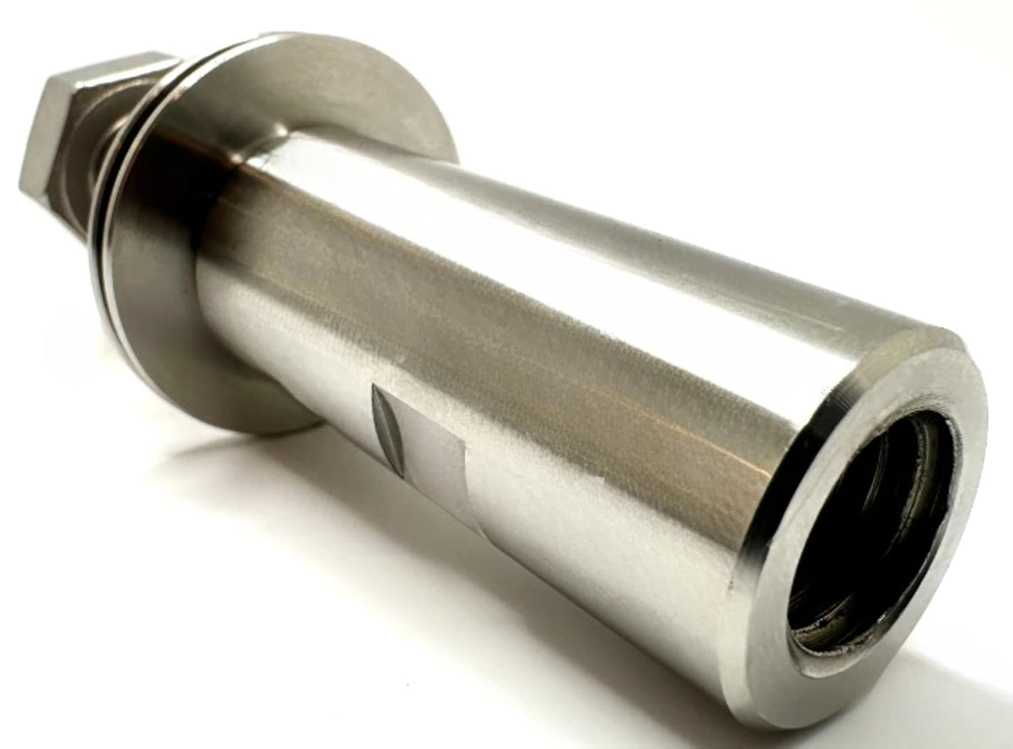 Pro-Graad 2-3/4” Stainless Angle Grinder Arbor Extension, 1-1/4” Thread Length, Extra Threads On Power Tools with 5/8”-11 Arbor, Angle Grinder Airway Buff Extender Kit for Buffing & Airway Wheels