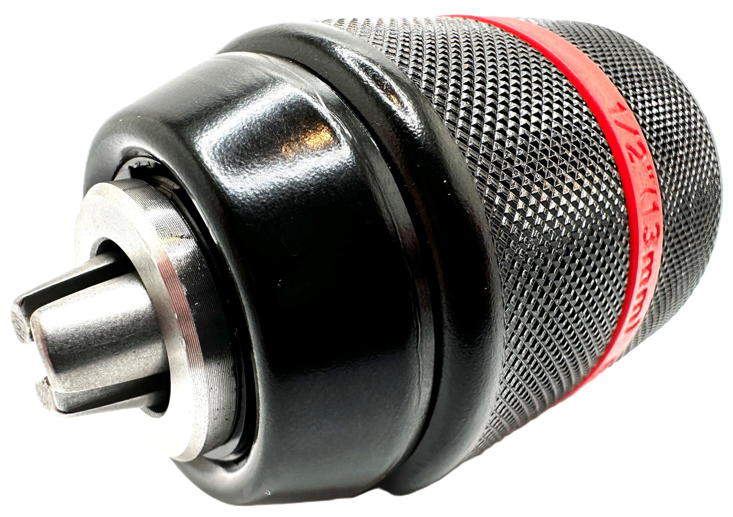Pro-Graad 1/2" Keyless Drill Chuck for M12 Polisher/Sander Tool, 0.08” – 0.51” Capacity, Self-Tighten Drill Chuck, Upgrade Accessory Compatible Fit Milwaukee M12 - 2438-20, 2438-22, 2438-22X