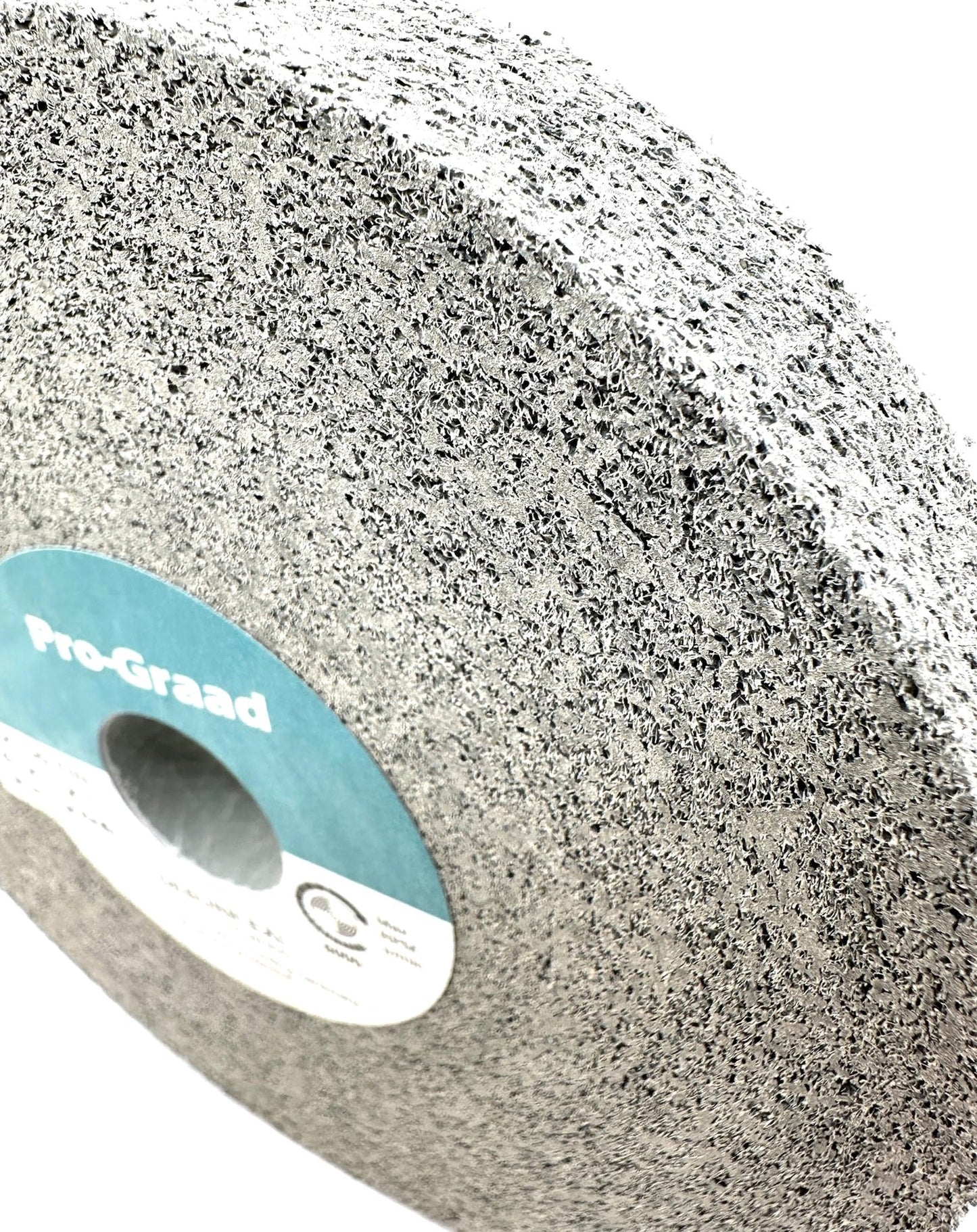 Pro-Graad EXT Deburring Wheel - 6" x 1" x 1" 9S Fine Grit - Silicon Carbide - Metal Deburring, Finishing and Polishing Wheel – Excels on Titanium, Stainless & Tough Alloys - Convolute - (1 Pack)