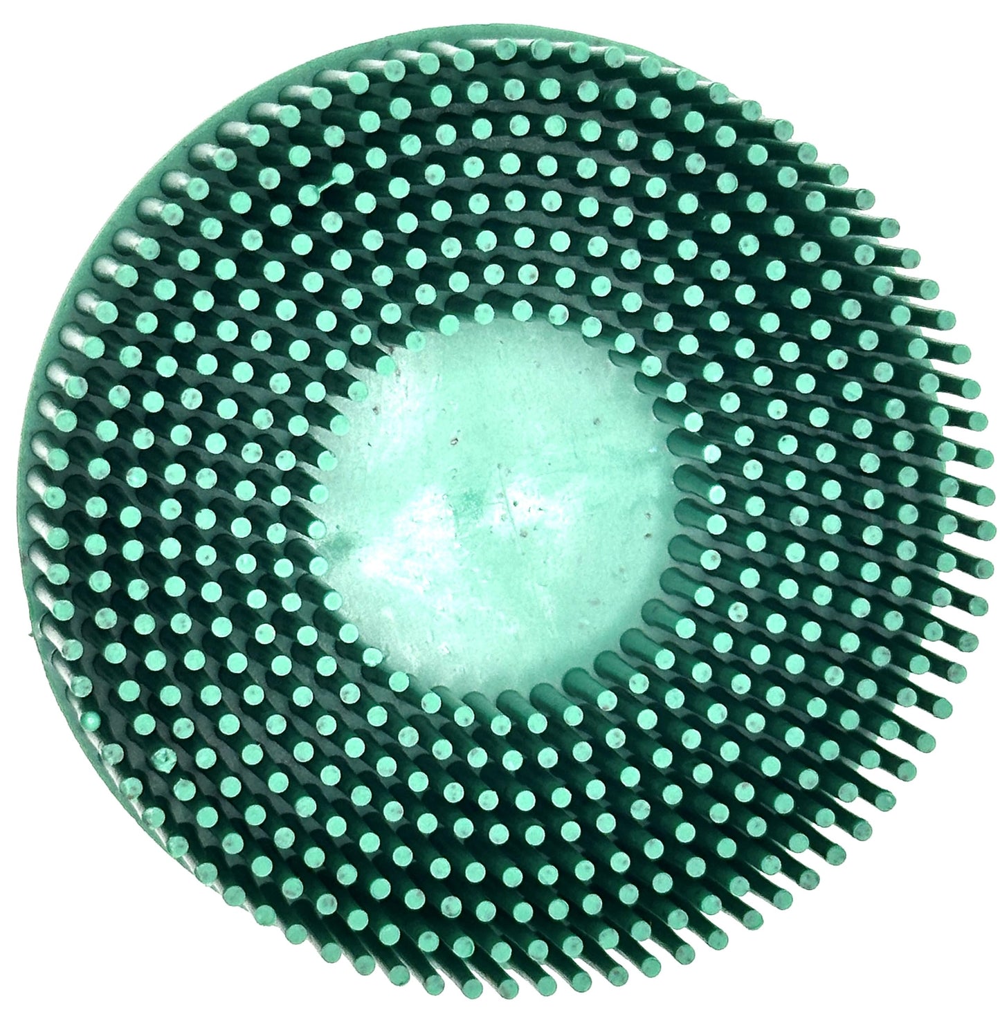 Pro-Graad 5 Pack 3" 50 Grit Green R-Type Bristle Disc | Ceramic-Aluminum Oxide Abrasive Bristle Disc with Quick Change Roll Lock | Pack of 5 | Green