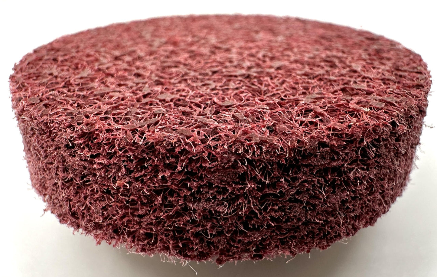 Pro-Graad 2" Quick Change Non-Woven Surface Preparation Discs for Deburring, Blending, Cleaning, Finishing, Polishing | Male R-Type Backing | Die Grinder Discs | (10 Pack) | (Red - Fine)