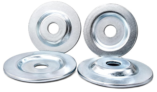 Pro-Graad 5/8" Bench Grinder Arbor Washer Flange Set, 3.1" OD, 2 Sets