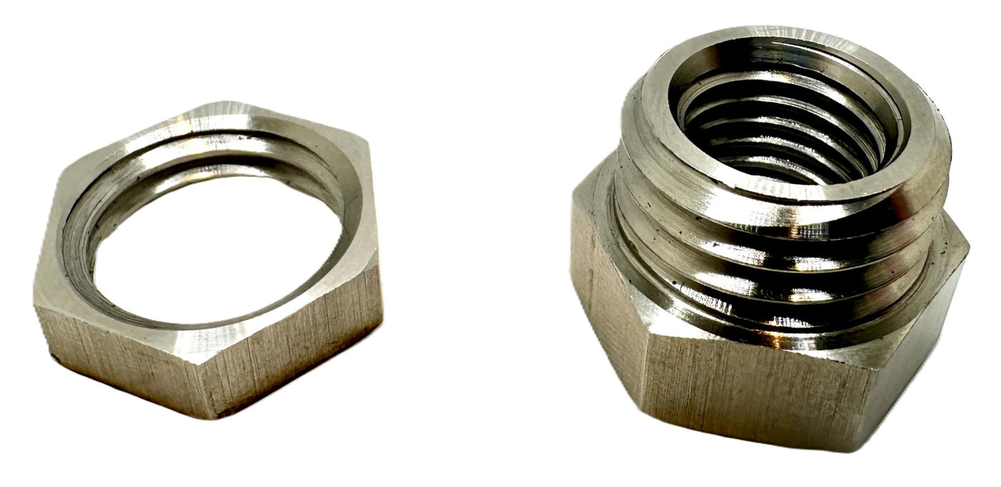 SuperGrindz Universal Strip Disc Conversion Kit for Wagner PaintEater - Pro-Graad Adapter with Hex Locking Nut - Upgrade for 4.5” x 7/8” Stripping Wheel Compatibility