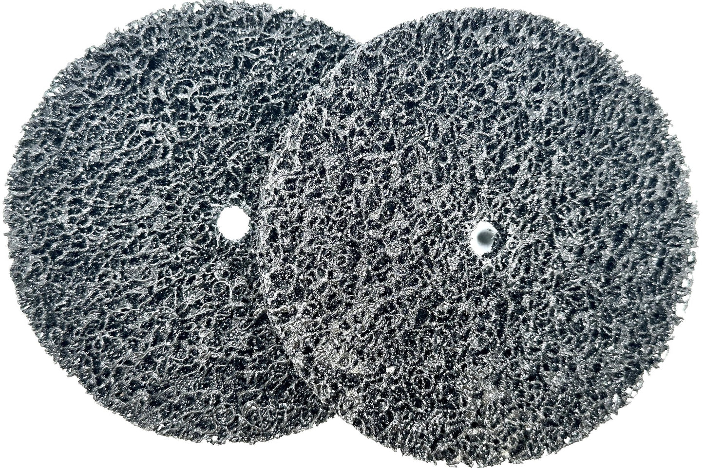 Pro-Graad 2 Pack 6” x 1/2” x 1/2" Strip & Clean Disc, Silicon Carbide Extra Coarse Cleaning Stripping Discs for Bench/Angle Grinder, Remove Paint Coatings Corrosion Rust Weld Cleanup, Black, Pack of 2