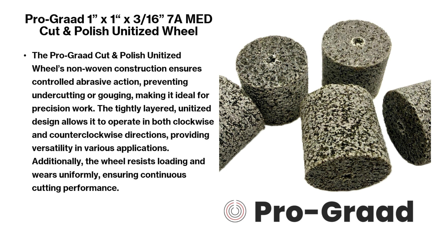 Pro-Graad Cut & Polish Unitized Wheel