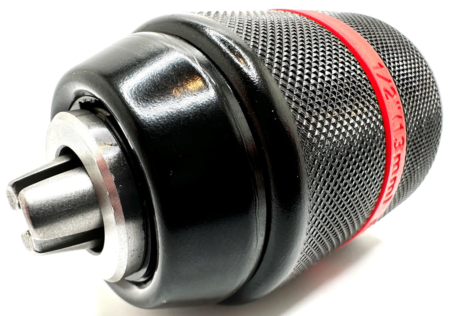 Pro-Graad 1/2" Keyless Drill Chuck for 5/16-24 Threaded Polisher Sander Tools, 0.08” – 0.51” Capacity, Self-Tighten Drill Chuck, Upgrade Accessory for SPTA, WORKPRO & similar 5/16-24 threaded tools