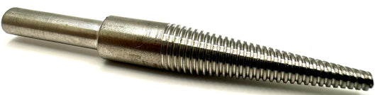 Pro-Graad WTR-2 Tapered Spindle Mandrel Threaded Mandrel Screw Thread - 1/4" Shank Cone Point, Taper & Goblet Buff Mandrels, 1 Pack