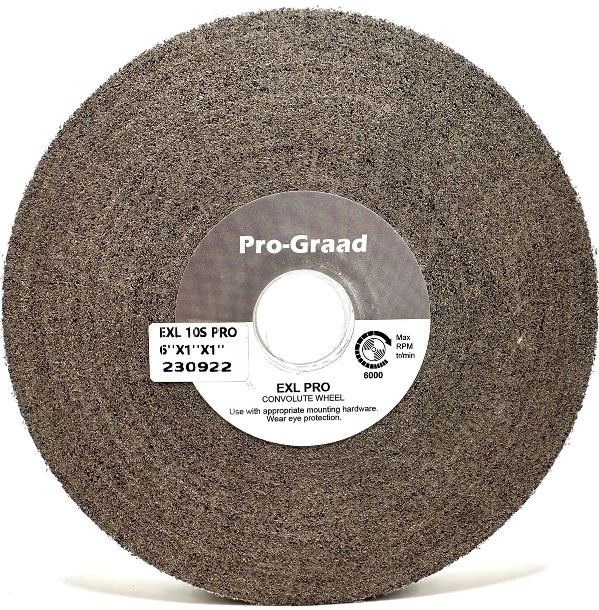 Pro-Graad 10S Fine EXL PRO Convolute Deburring Wheel - Metal Deburring, Finishing and Polishing Wheel
