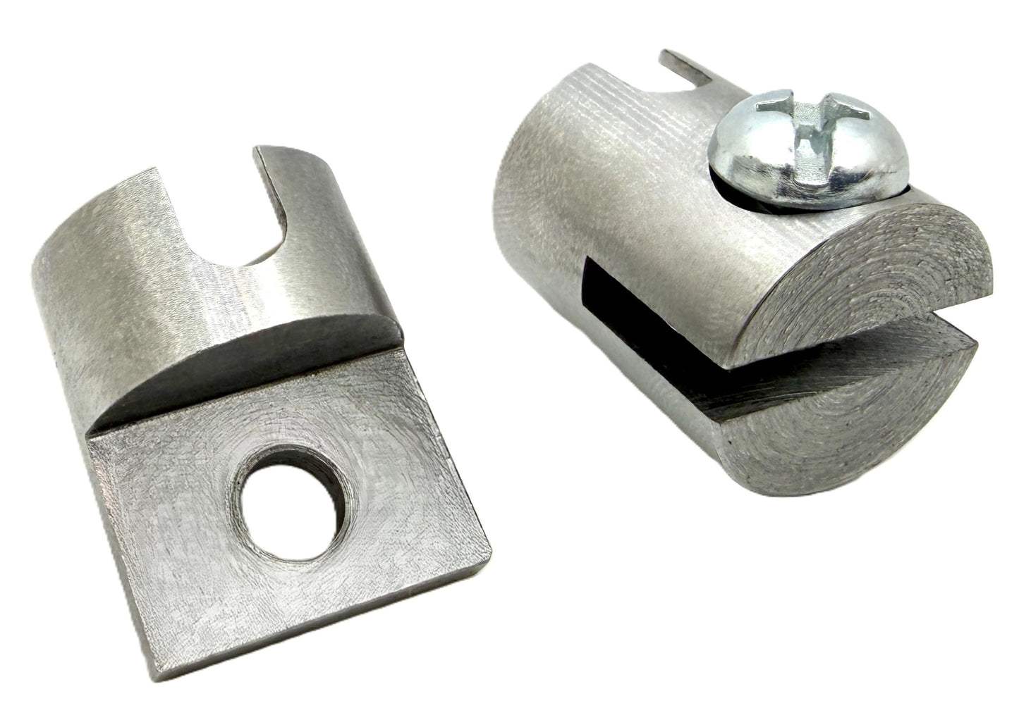Pro-Graad Flow Fixer 3/4” Slotted Drain Cleaner Cable Weld On Repair End,3/4FC-O & 3/4MC-O MALE & FEMALE WELD-ON CABLE END REPAIR for 3/4" Cables. Fits All 3/4" O.D. Cables, Hollow or Inner Core