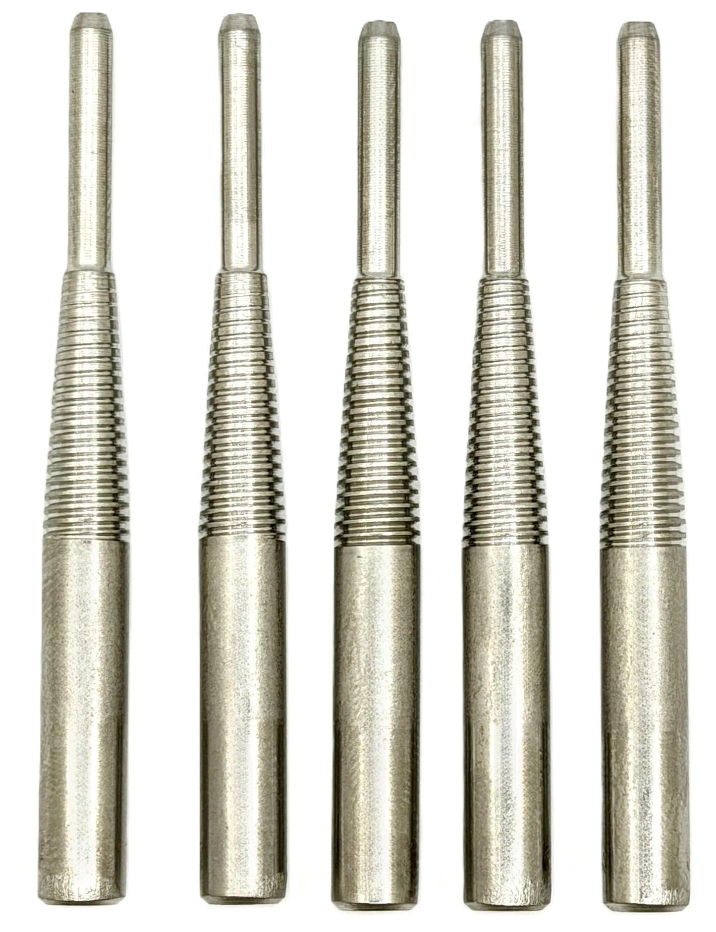 Pro-Graad 5 Pack CR-8X5 CR-9 Standard Tapered Type Mandrels for Cartridge Rolls, 2-1/2” Overall Length, 1/4" x 1” Shank x 1/8” x 3/4” Pilot (Pack of 5)