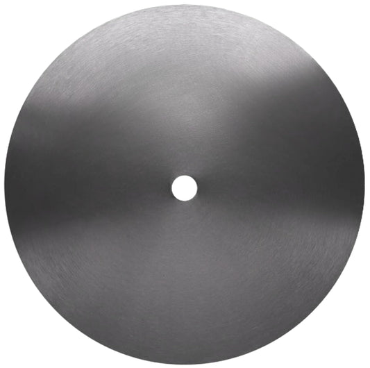Pro-Graad 6'' Aluminum Lapping Plate Master Lap Base, 1/2'' Arbor Hole, for Diamond Flat Lap Discs, Grinding Pads, Abrasive Wheels Backer Disc, Slant Cabber, Lapidary, Polishing Machines – 1 Pack